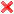 Red X delete icon